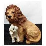 6" Lion and Lamb figurine in box.