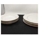 Dynasty fine china, 4 dinner plates, 4 bowls,