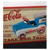 Coca-Cola 1:3 scale diecast pedal car stake bed