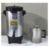 42 Cup West Bend coffee pot (missing the cord)