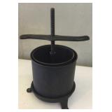 One and a half gallon juice fruit press.