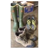 Lacrosse brand contractor rubber boots size 10,