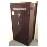 Gun safe will accommodate up to 10 rifles/shotguns