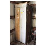 Heavy metal two door cabinet