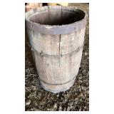 Wooden nail keg