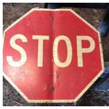 24 Inch stop sign. It