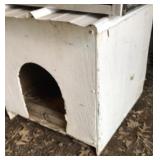 Homemade dog house