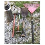 Yard tool lot