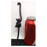 Cast iron bear hook. Antique.