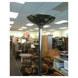 Halogen floor lamp. Approximately 76" tall.