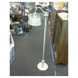 All metal floor lamp. Working when tested.