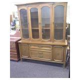 Bassett furniture mid century china cabinet.