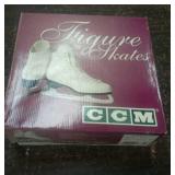 CCM women's size 7 figure ice skates. Appears