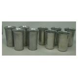 9 aluminum tumblers.  4 Everlast forged aluminum,