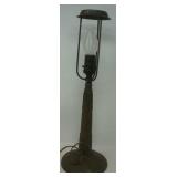 Metalware base lamp, no shade. Working when