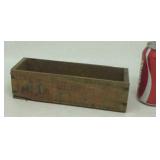 Vintage wood cheese box.