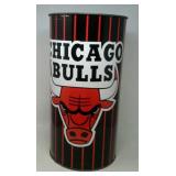 Chicago Bulls can, approximately 19" tall.