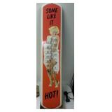 Marilyn Monroe thermometer.  Approximately 39'