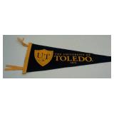 The University of Toledo pennant.