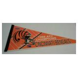 Cincinnati Bengals 1988 AFC Champions pennant.