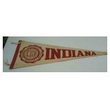 Indiana University pennant.