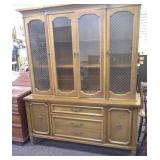 Bassett furniture mid century china cabinet.