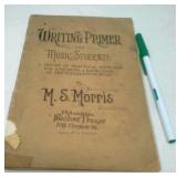 1897 Writing Primer for Music Students.