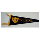 The University of Toledo pennant.