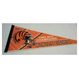 Cincinnati Bengals 1988 AFC Champions pennant.