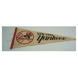 New York Yankees pennant.