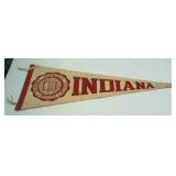 Indiana University pennant.