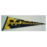 Michigan Wolverines pennant.