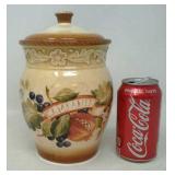 Ceramic cookie jar.