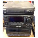 Aida CD player, am/fm receiver, cassette player,