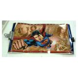 Laminated Superman poster, Barbie poster,