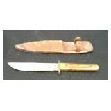 Kent Sportsman knife with sheath.