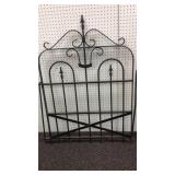 Black gate made by Elsmere Ironworks,