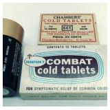 Chambers cold tablets box