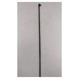 36" Walking cane with carved dogs head