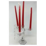 Candelabra with prisms