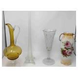 4 Vintage vases