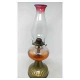 Vintage Eagle oil lamp