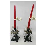 2 Candle stick holders