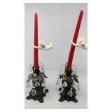 2 Candle stick holders