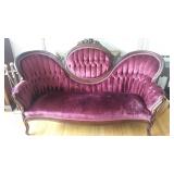 72" settee