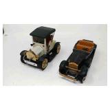 2 Vintage model cars