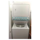 Kenmore stand up washer and dryer combo 75" tall