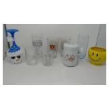 Mix lot of glassware