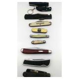 10 Pocket knives