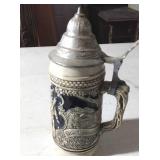 Ceramic beer Stein made in West Germany.